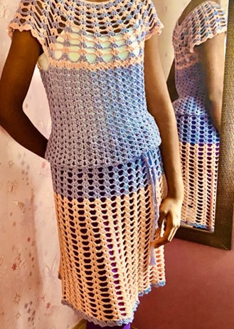 Crochet Patterned Dress