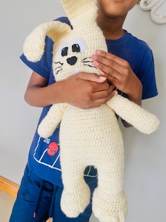 Crochet Bunny “Mr Fumbles”