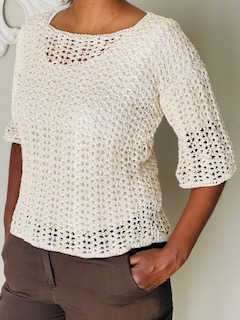 Crochet Easy Lace Top